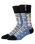 Power Pellet Socks in Blue