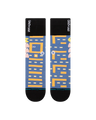 Power Pellet Socks in Blue