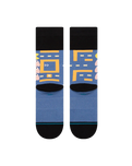 Power Pellet Socks in Blue