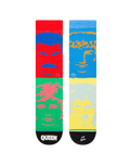 The Stance Mens Queen's Hot Space Socks in Multi