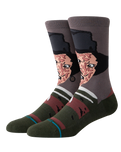 The Stance Mens Freddy Crew Socks in Black