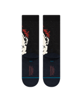 The Stance Mens Michael Myers Crew Socks in Navy