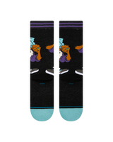 The Stance Mens Taz Crew Socks in Black