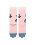 The Stance Mens Tweety Crew Socks in Pink