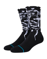 The Stance Mens Quinn Socks in Black