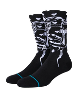 The Stance Mens Quinn Socks in Black