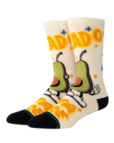 Food Stand Crew Socks in Canvas