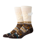 Have Eggnog Crew Socks in Dark Brown