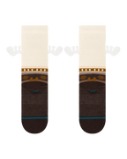 Have Eggnog Crew Socks in Dark Brown