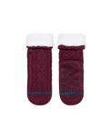 The Stance Mens Roasted Slipper Socks in Purple