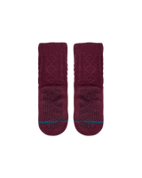 The Stance Mens Roasted Slipper Socks in Purple