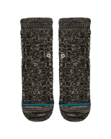 The Stance Womens Aspen Slipper Socks in Washed Black