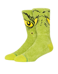 Da Da Da Grinch Socks in Green