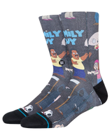 The Stance Mens Family Values (3 Pack) Socks in Multi