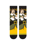 The Stance Mens Elf Smiling My Favourite Socks in Black