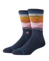 Saddleback Crew Socks in Navy