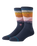 Saddleback Crew Socks in Navy