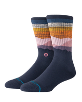 Saddleback Crew Socks in Navy