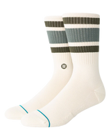 The Stance Mens Boyd Socks in Vintage White