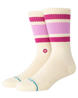 The Stance Womens Boyd Crew Socks in Lavender