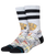 The Stance Mens Basket Case Crew Socks in Multi