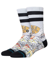 The Stance Mens Basket Case Crew Socks in Multi