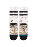 The Stance Mens Basket Case Crew Socks in Multi