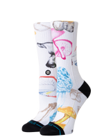 The Stance Womens Hunt & Gather Crew Socks in Forest