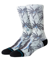 The Stance Mens Twisted Warbird Crew Socks in Green