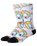 The Stance Mens Vibeon Crew Socks in Rainbow