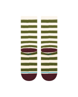 The Stance Mens Breton Crew Socks in Green