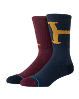 Ron & Harry Crew Socks in Navy