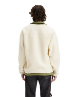 The Levi's® Mens Buchanan Sherpa Fleece Jacket in Egret