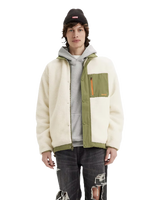 The Levi's® Mens Buchanan Sherpa Fleece Jacket in Egret