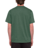 The Volcom Mens Circle Blanks T-Shirt in Fir Green