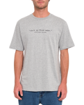 The Volcom Mens Scowboy T-Shirt in Heather Grey