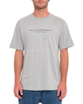 The Volcom Mens Scowboy T-Shirt in Heather Grey