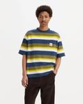 The Levi's® Mens Blocking Stripe Workwear T-Shirt in Spellbound