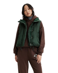 The Levi's® Womens Pillow Bubble Gilet in Spruce