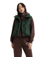 The Levi's® Womens Pillow Bubble Gilet in Spruce