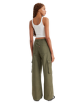 The Levi's® Womens Baggy Cargo Trousers in Olive