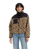 The Levi's® Womens Big Foot Sherpa Fleece Jacket in Leopard