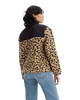 The Levi's® Womens Big Foot Sherpa Fleece Jacket in Leopard