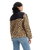 The Levi's® Womens Big Foot Sherpa Fleece Jacket in Leopard