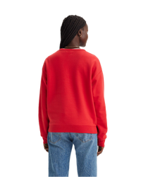 The Levi's® Womens Graphic Signature Sweatshirt in Script Red