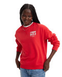 The Levi's® Womens Graphic Signature Sweatshirt in Script Red