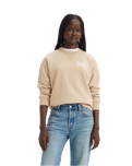 The Levi's® Womens Graphic Signature Sweatshirt in Safari