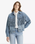 The Levi's® Womens 90's Fringe Trucker Jacket in Fringe Society