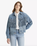 The Levi's® Womens 90's Fringe Trucker Jacket in Fringe Society