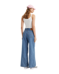 The Levi's® Womens Baggy Dad Wide Leg Jeans in Cause And Effect